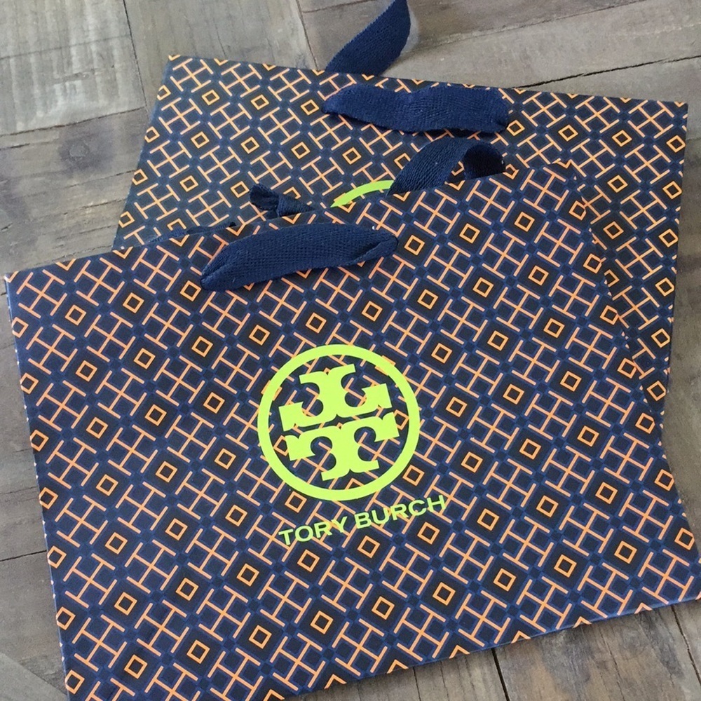2 new Tory Burch shopping bags - Picture 1 of 4
